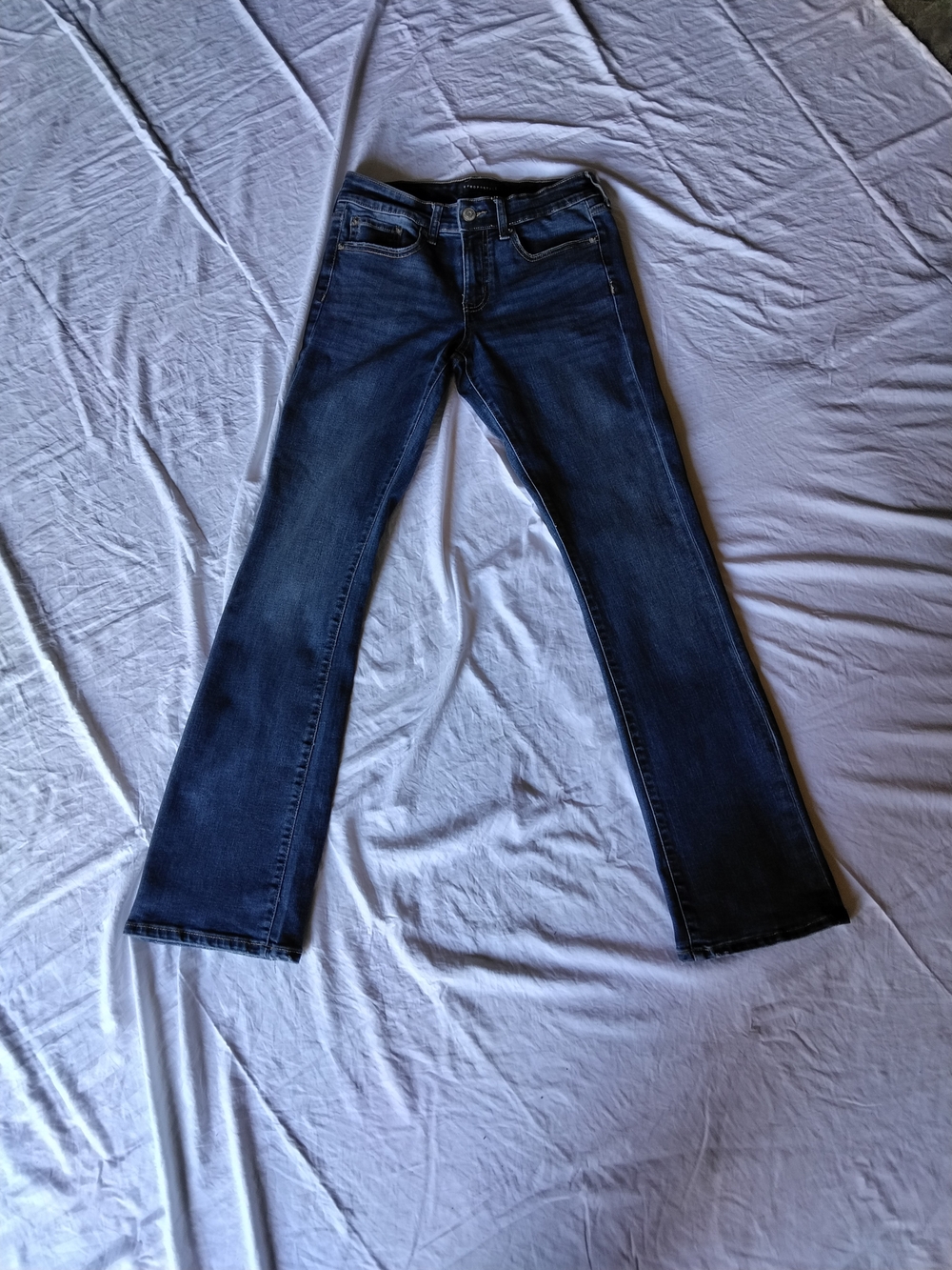 Aeropostale Women's Dark Blue Boot Cut Jeans